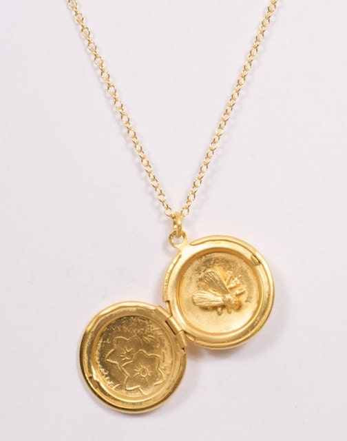 Golden Locket with Surprise