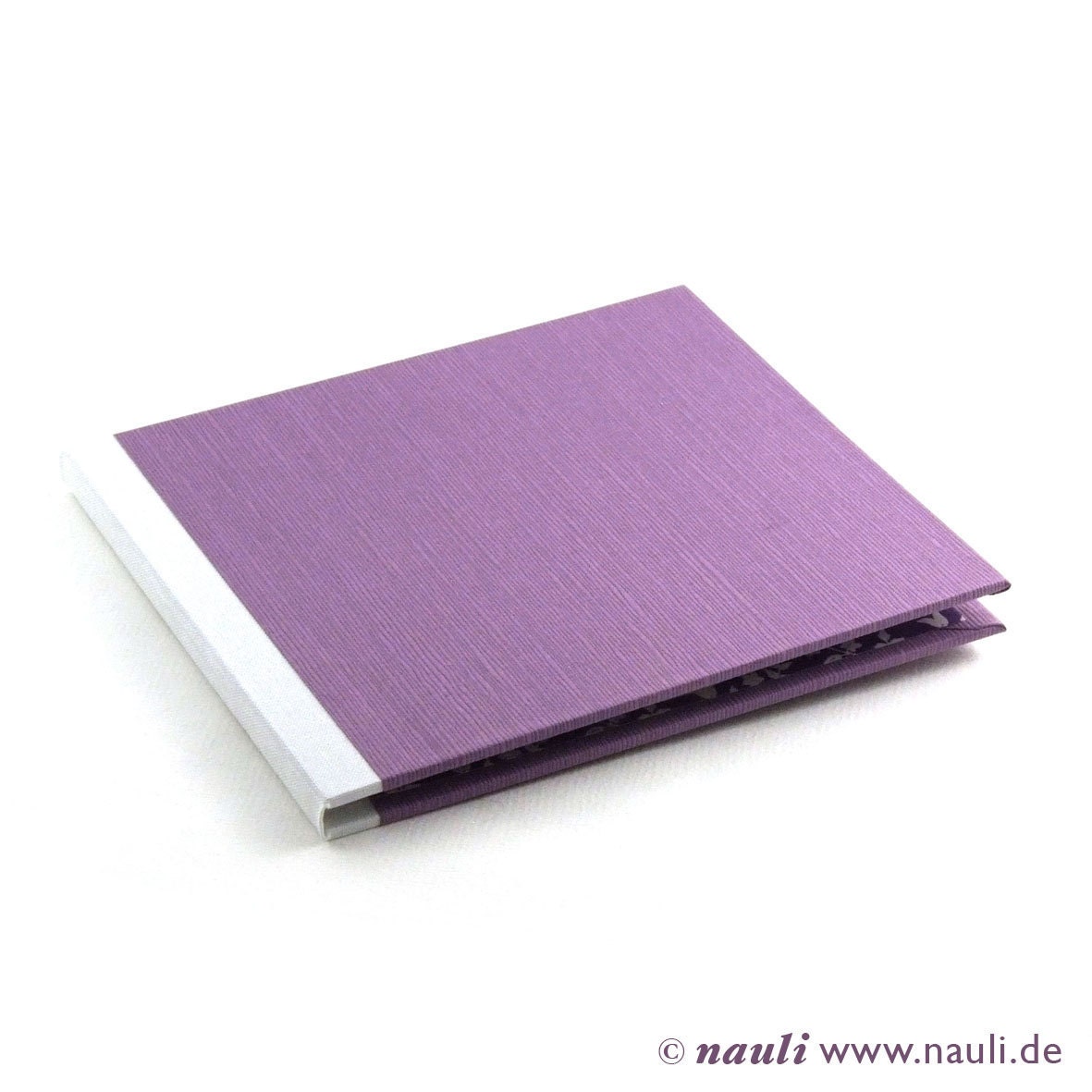 CD case lilac - purple floral surprise - nauli