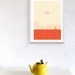 I love my city Print l RED - 8x10 or A4
