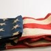 Linen and Cotton American Flag 48 Stars