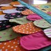 Kids Mini Rainbow Owl Apron ages 3 to 7 // Made to order