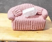 Couch Tissue Box Cover - Made to Order - YOU Pick the Color