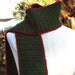 Handmade Forrest Green Scarf