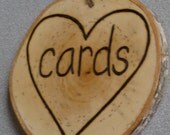 Rustic Wedding Card Basket Sign