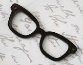 10 x laser cut acrylic Glasses pendants - any colour