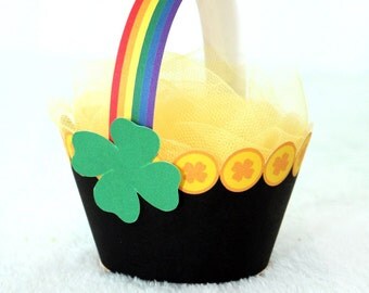 St. Patty's Day Pot-O-Gold Printable Basket