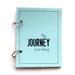 Vacation Scrapbook or Vacation Journal - Journey in Morning Blue