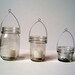 Wire Hangers for Hanging Mason Jar Lanterns - 6 Large Hangers