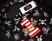 1st Birthday Personalized Pirate Bib
