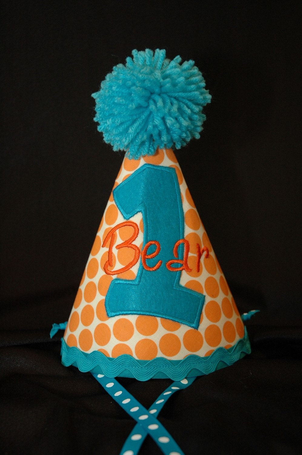 orange party hat
