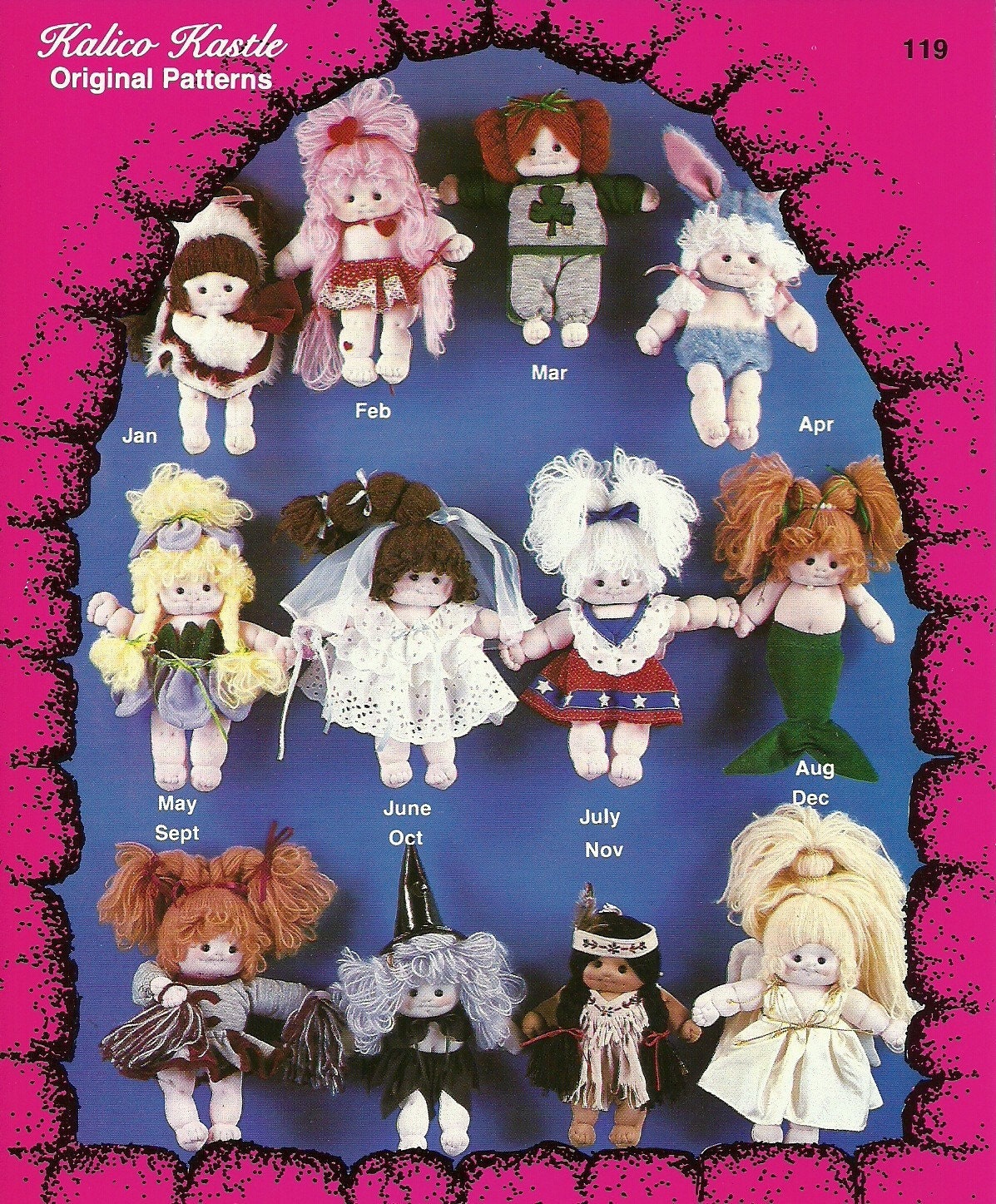 Centerfold Cherubs Pattern