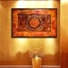 Original Abstract painting Contemporary  textured palette knife art, Fine Art  by Henry Parsinia Large 36x24