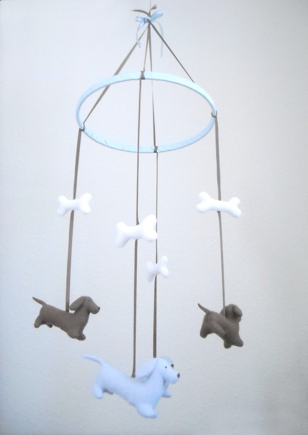 Dachshunds Felt Mobile (Custom Colors Available)