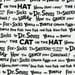 New Dr. Seuss, Cat in the Hat BUNDLE, Fat Quarter, 12 total