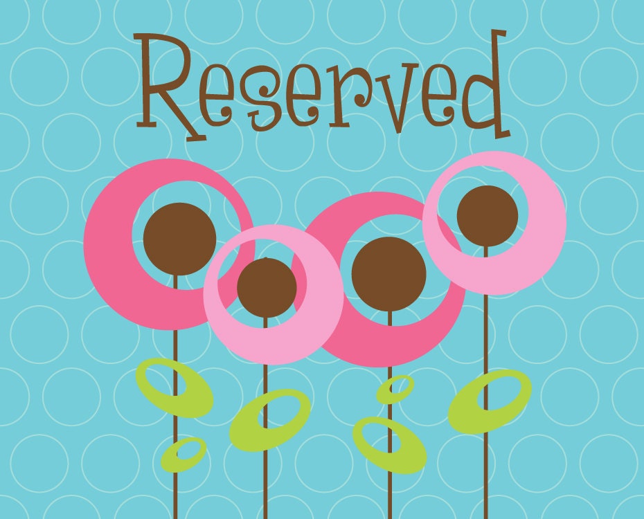 Reserved listing for Cortney