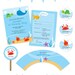 Under the Sea party - Personalized DIY printable favor tags