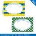 Design it yourself - Polka dots and stripes - Personalized DIY printable buffet cards - Choose your own font and colors
