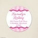 Pretty in Pink party - Personalized address labels - Sheet of 24