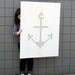 Giant Anchor Cross-Stitch