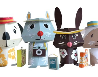 Jet Set Pets - Printable Kit