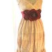 Gypsy cowgirl Slip Dress, romantic, boho, Farm Girl chic, vintage, tea stained, womens clothing, bohemain, beach, party dress, sundress