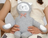 Edgar the Happy Kitty Cat -Made to Order