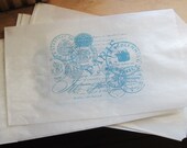 paris postmarks french market glassine sacks set of 8