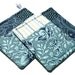 Quilted Potholder Set - Neptune Nautical Theme