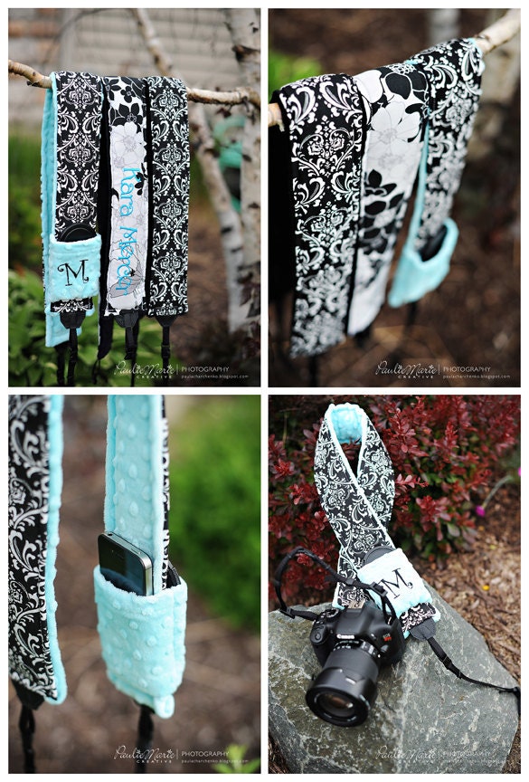 Personalized Quick Release Hipster Camera Strap Set - PICK color