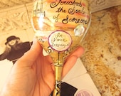 STEVIE NICKS, Rock Goddess WIne Goblet, Custom with Your Favorite Lyrics