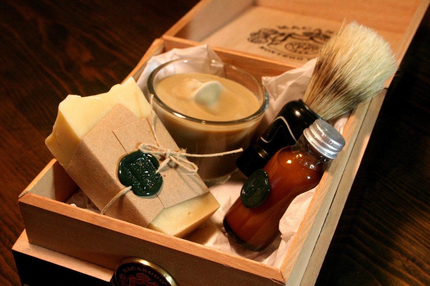 Five Eco Friendly Shaving Kits with Beer Shaving Soap 5