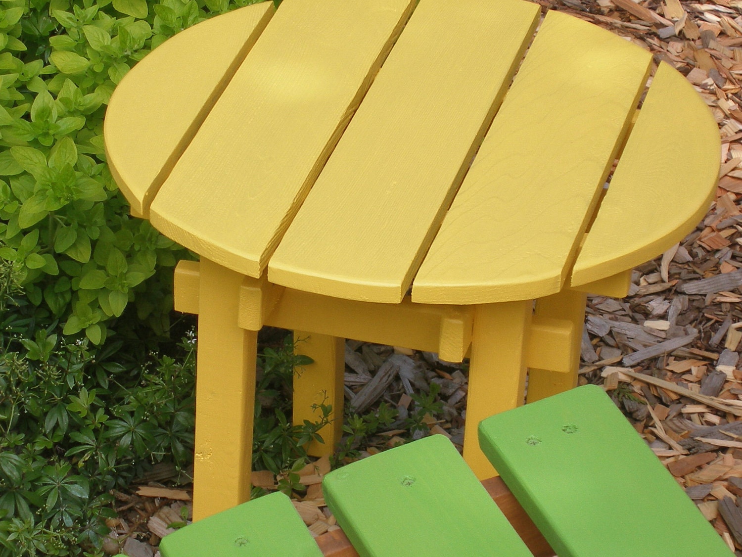 Colorful Wooden SideTable for Garden & Home (in 12 Colors)
