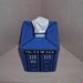 Doctor Who TARDIS tissue topper