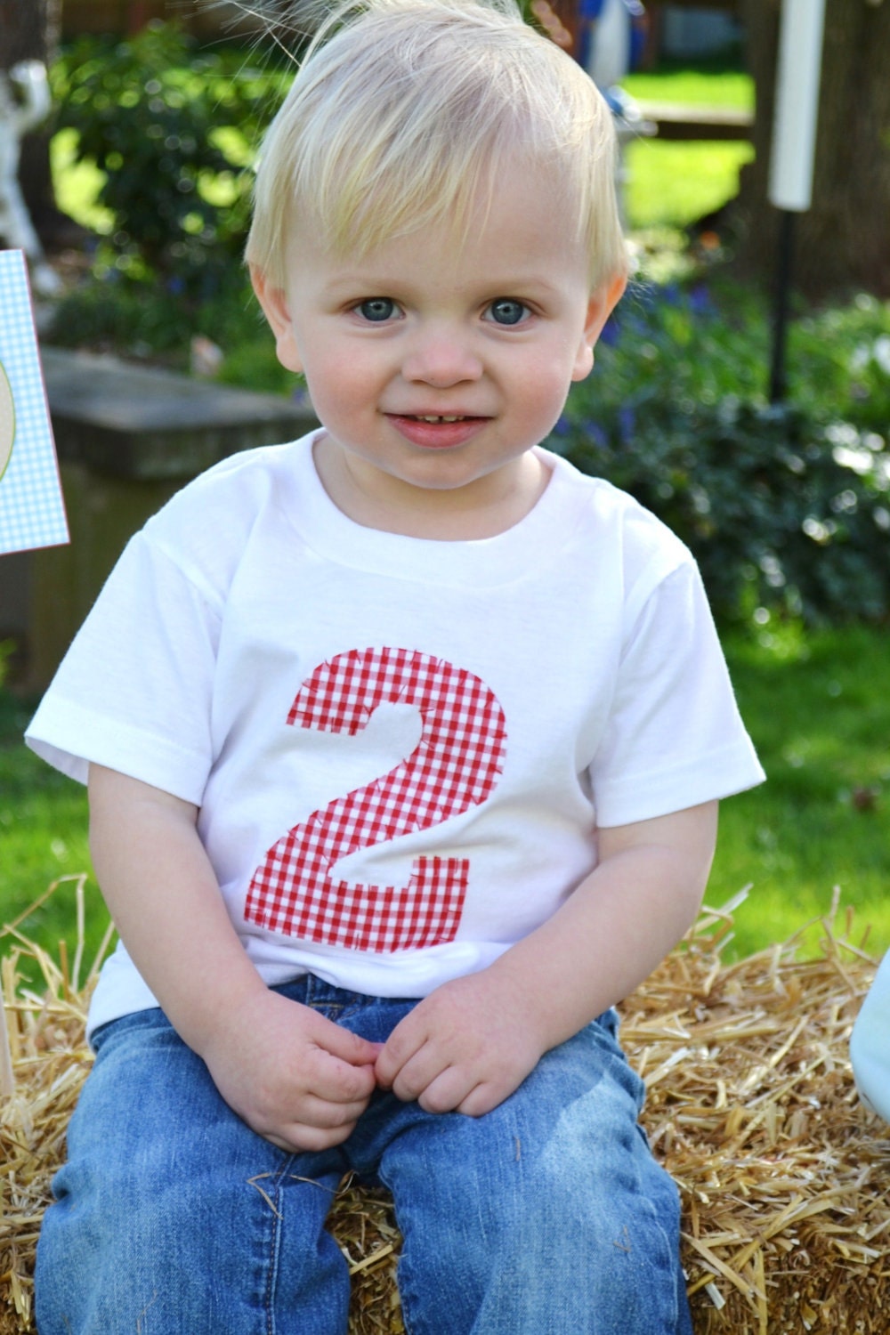 BARNYARD BASH Boys Farm Party Birthday Shirt Sizes 12m-6T