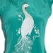 RESERVED FOR ERINVintage Dress Cheongsam Asia Style - Embroidered Peacock