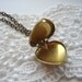 Bridesmaid Gifts Vintage Heart Locket Necklace You Choose the Color Personalized Gift Pink Blue Yellow Roses