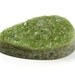 Wonderful Green Vesuvianite Natural Drusy on Matrix Cabochon
