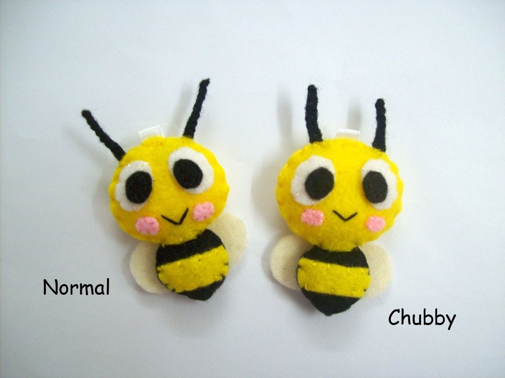 Cute Insect Bee Keychain/Phone Charm/Magnet - Buzzie, Bebee