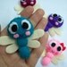 Cute Insect Dragonfly Keychain/Phone Charm/Magnet - Dan, Didi, Dona, Den, Dust