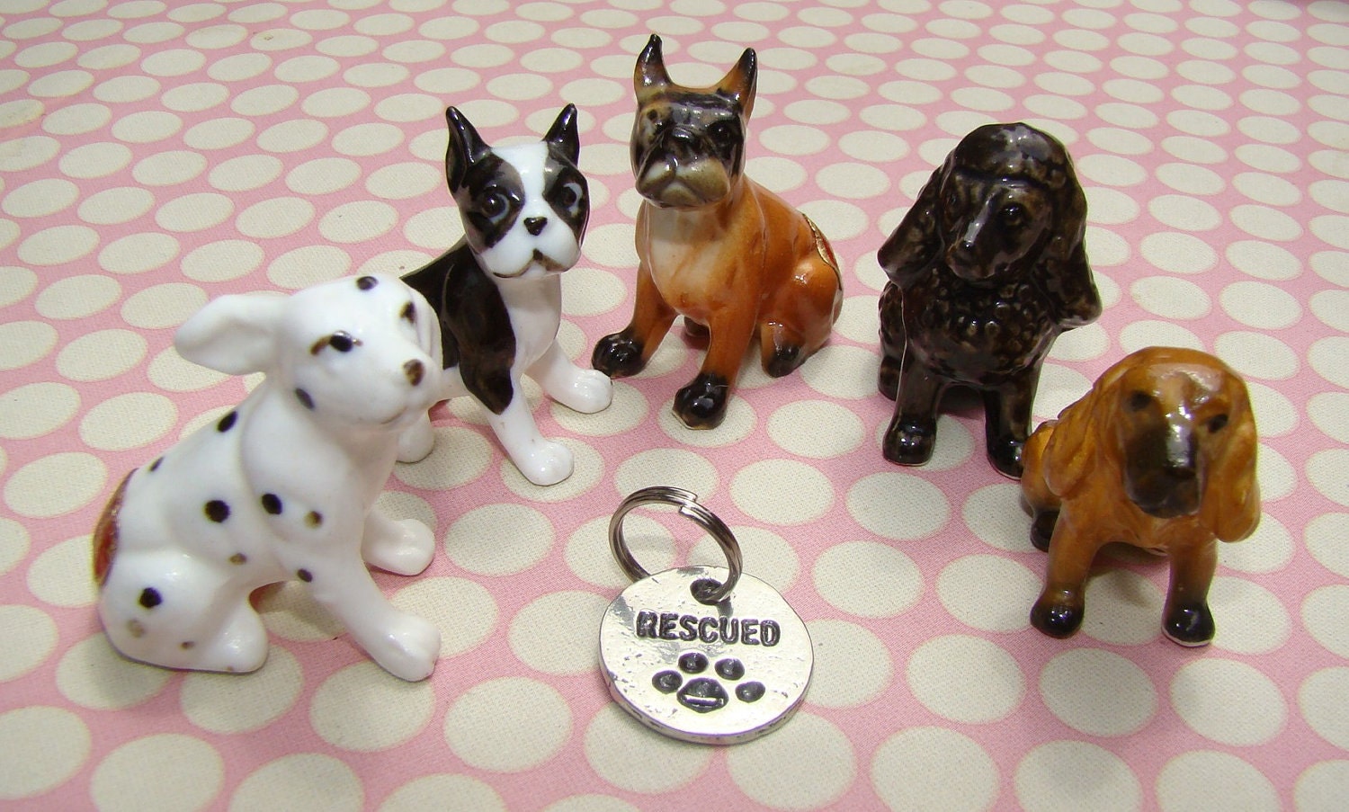 100 PERCENT DONATION Dog & Cat Charm Jewelry Tag for Animal Rescue