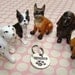 100 PERCENT DONATION Dog & Cat Charm Jewelry Tag for Animal Rescue
