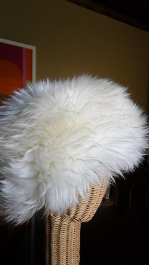 Fluffy Italian Lamb Fur Hat - biscuitblues