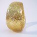 vintage 60s golden flake resin bangle bracelet FREE SHIPPING