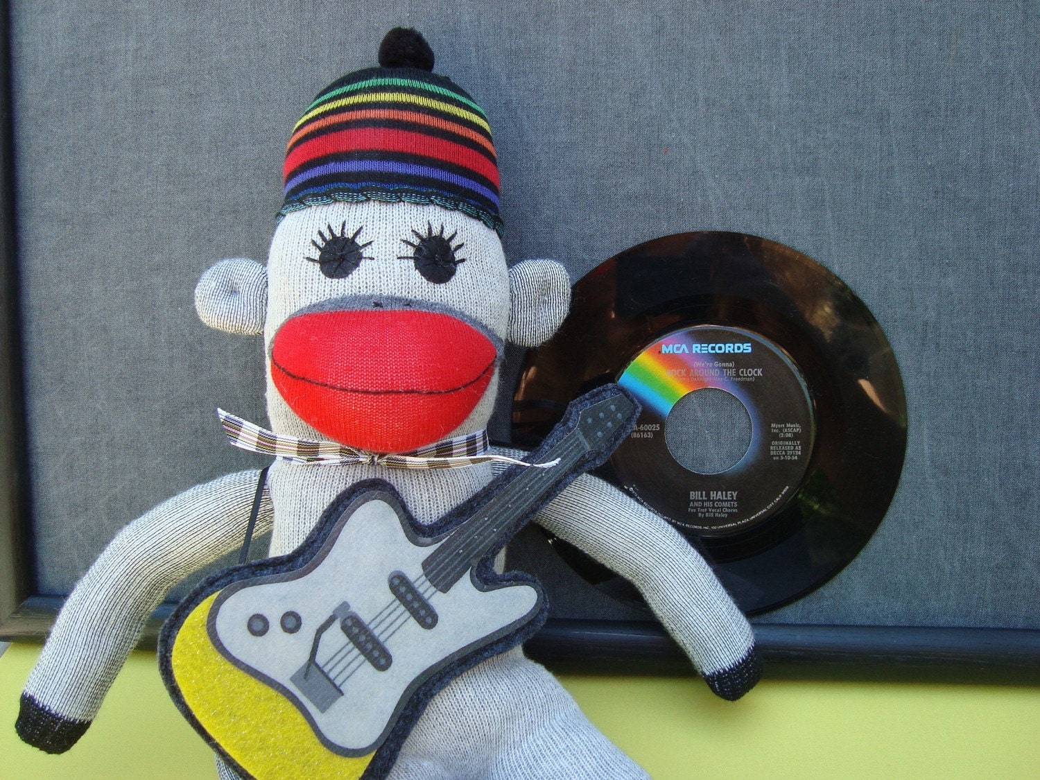 SUZANNES SOCK MONKEY ROCKER by suzannesstuff on E