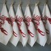 Lobster Tea Towels- Organic Linen-Set of Six-Seconds Sale- Dish Towels