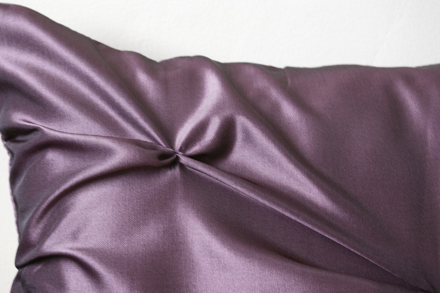 Decorative Lilac Purple Lumbar Pillow Case 12 x 18 in NIA DESIGN