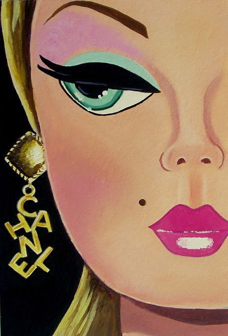 pop art barbie