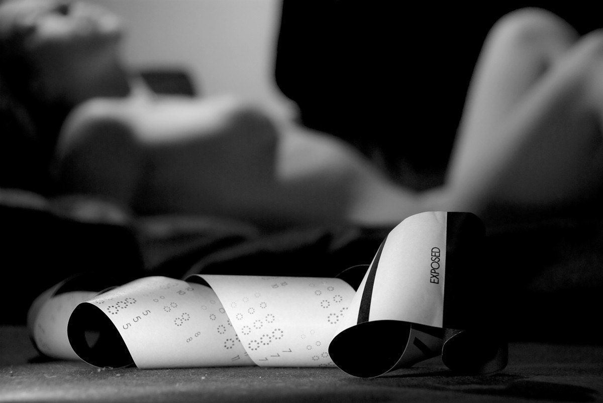 Female nude wall art Black and White fine ART photography DELUXE numbered edition print - Exposed