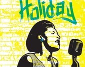 Billie Holiday Print 11x17 - Famous Seniors