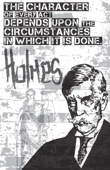 Oliver Wendell Holmes Print 11x17 - Famous Seniors